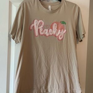 Just Peachy T shirt